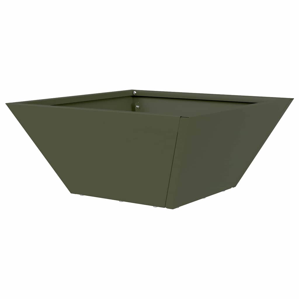 Garten-Pflanzgefäß 5 pcs Olive Grün 35 x 35 x 15 cm