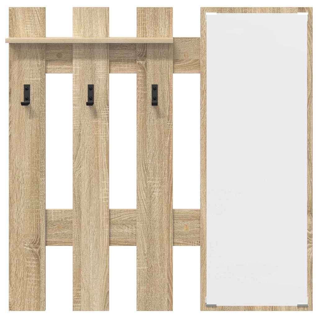 Wandmontierter nachttisch Sonoma-Eiche 100 x 10 x 100 cm