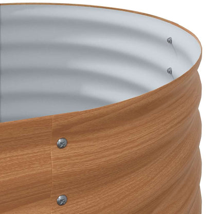 Hochbeet Braun 320 x 80 x 81 cm Stahl