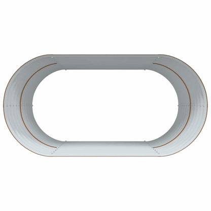 Hochbeet Braun 160 x 80 x 81 cm Stahl