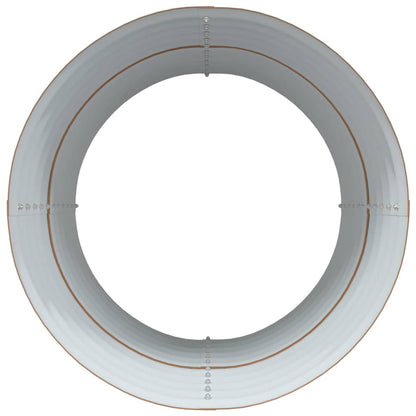 Hochbeet Braun 80 x 80 x 81 cm Stahl