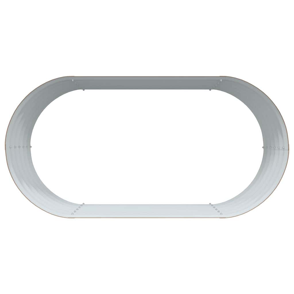 Hochbeet Braun 160 x 80 x 44 cm Stahl