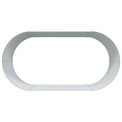 Hochbeet Braun 160 x 80 x 44 cm Stahl