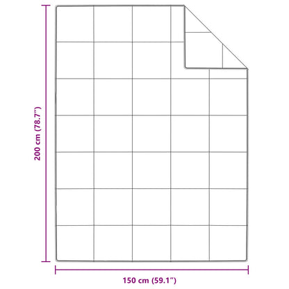 Winterbettdecke mit Kissen 2 pcs Weiß Daunenfeder