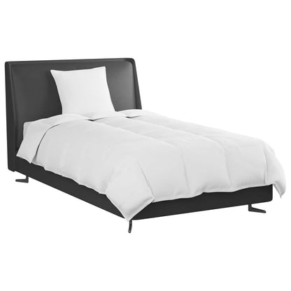 Winterbettdecke mit Kissen 2 pcs Weiß Daunenfeder