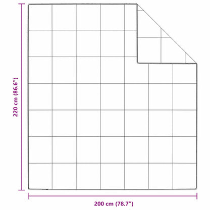 Bettdecken Set mit Kissen 3 pcs Weiß Daunenfeder