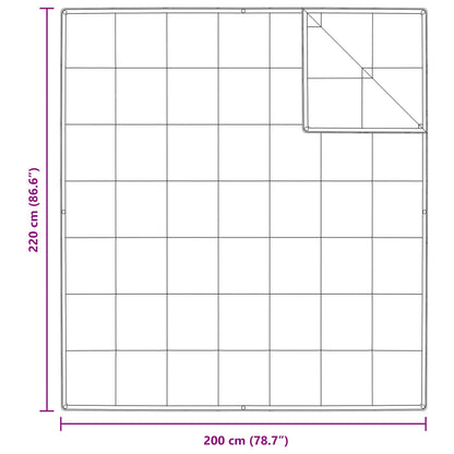 Bettdecken Set mit Kissen 3 pcs Weiß Daunenfeder