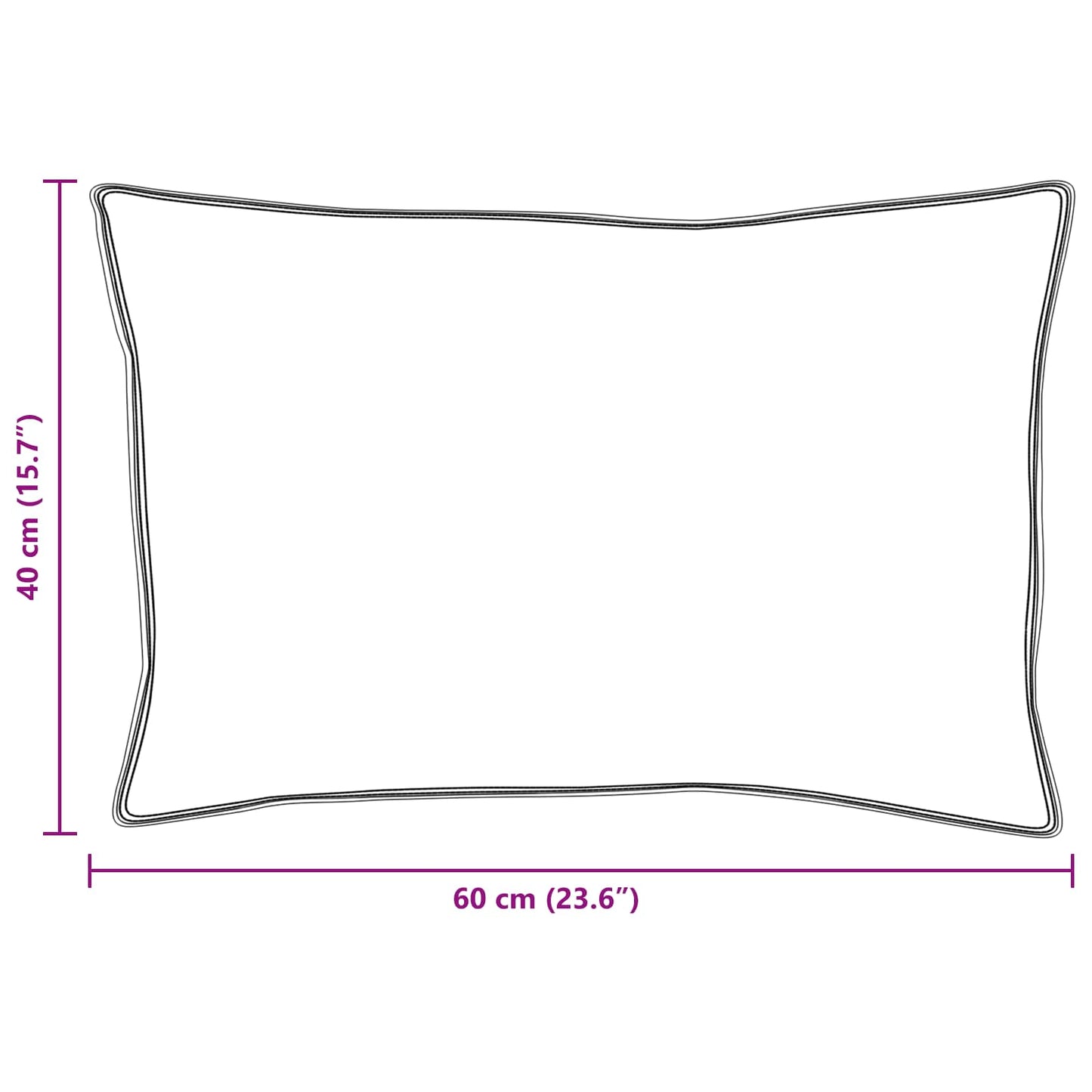 Decke mit Kissen 3 pcs Weiß Mikrofaser und Daunenfedern