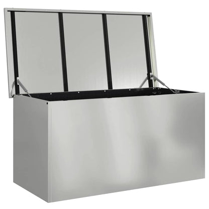Außenlagerbox Silber 100 x 50,5 x 50 cm Stahl