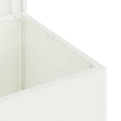 Außenlagerbox Weiß 55 x 50,5 x 50 cm Stahl