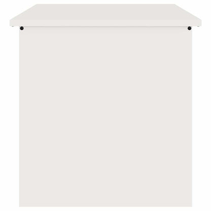 Außenlagerbox Weiß 55 x 50,5 x 50 cm Stahl