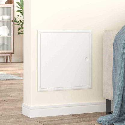 Zugangsklappe Weiß 63 x 33 x 3 cm Stahl