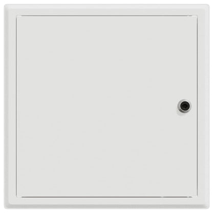 Zugangsklappe Weiß 33 x 33 x 3 cm Stahl