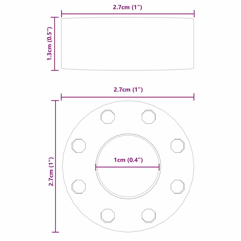 Fußballtisch-Bumper 16 pcs Schwarz 2,7 x 2,7 x 1,3 cm TPE