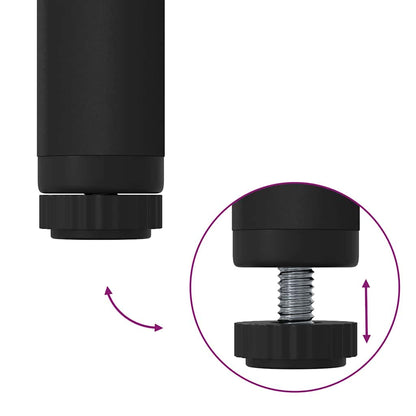 Kleiderständer Schwarz 100 x 44 x 160 cm Holzwerkstoff