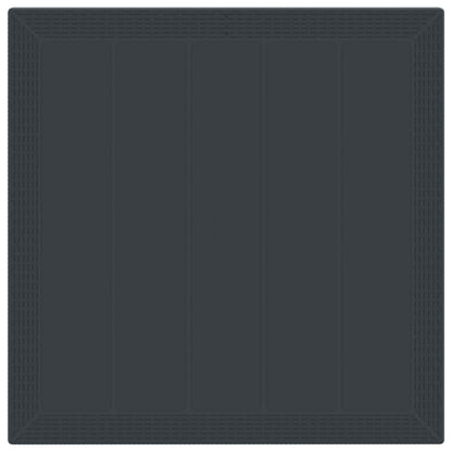 Garten Essgruppe 5 pcs Anthrazit Polypropylen