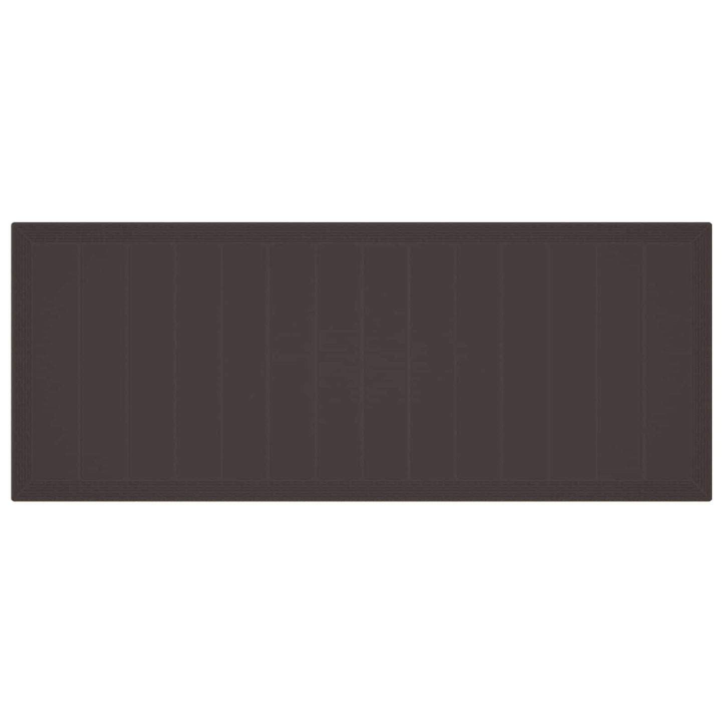 Garten Essgruppe 11 pcs Braun Polypropylen