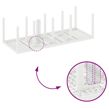 Garten Essgruppe 11 pcs Weiß Polypropylen