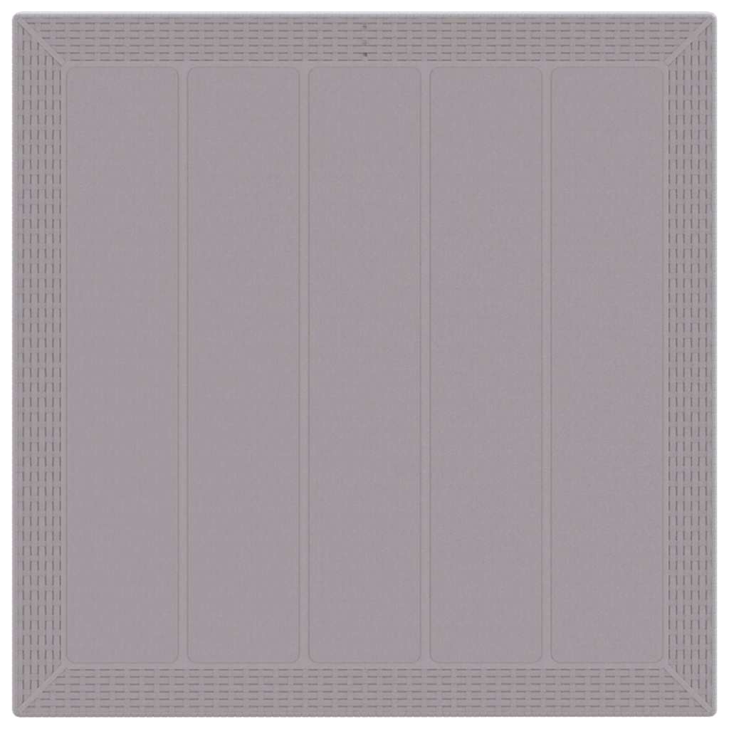 Garten Essgruppe 3 pcs Hellgrau Polypropylen