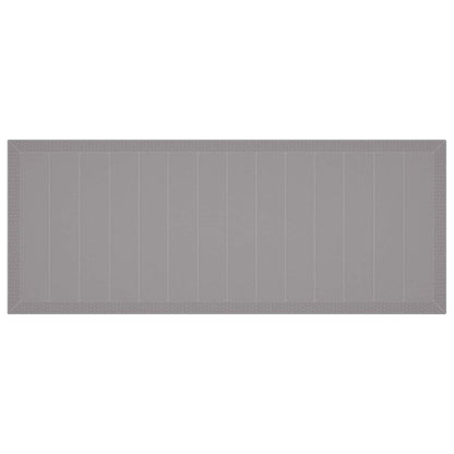 Garten Essgruppe 9 pcs Hellgrau Polypropylen