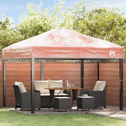 Ersatzbezug für Pavillon Transparent 300 x 300 x 26 cm PVC