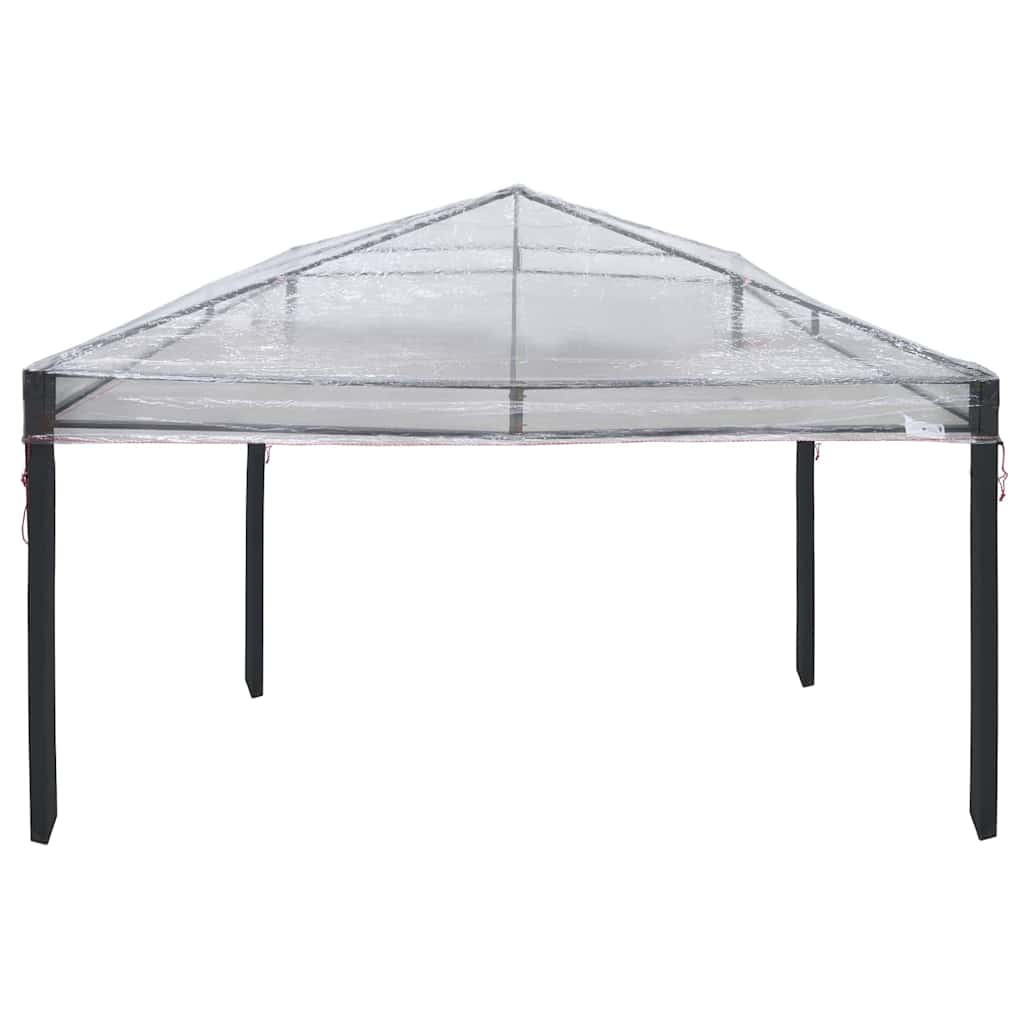 Ersatzbezug für Pavillon Transparent 300 x 300 x 26 cm PVC