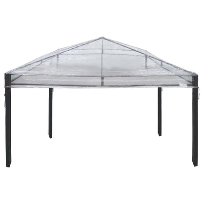 Ersatzbezug für Pavillon Transparent 300 x 300 x 26 cm PVC