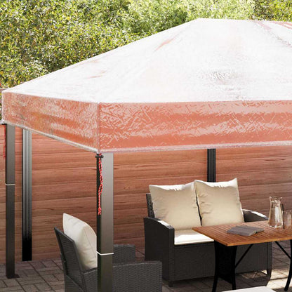 Ersatzbezug für Pavillon Transparent 400 x 300 x 32 cm PVC