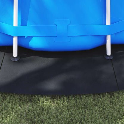 Bodenfolie für Pools Schwarz Ø 550 cm Vliesstoff