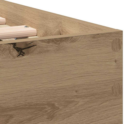 Bettrahmen Artisan-Eiche 203 x 95 x 70 cm Holzwerkstoff