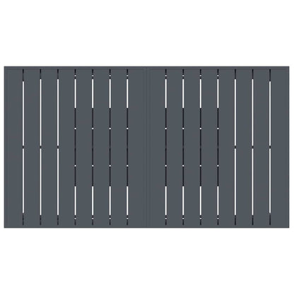 Garten Essgruppe 9 pcs Anthrazit Pulverbeschichteter Stahl