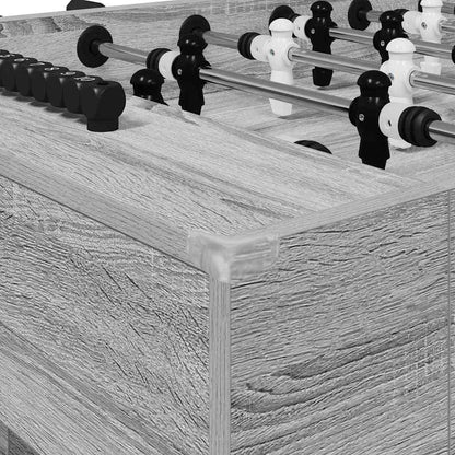 Tischfußballtisch Graues Sonoma 146,5 x 74 x 85 cm