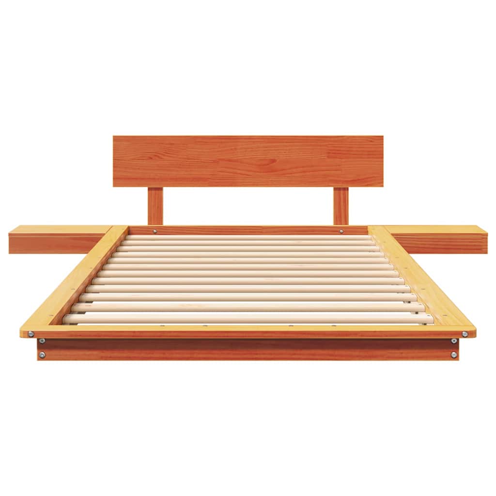 Bettgestell Braun 75 x 190 cm Holz