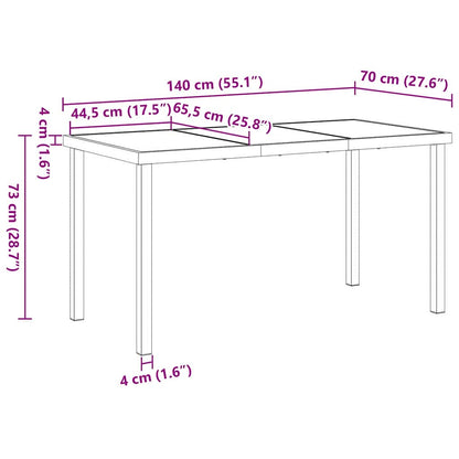 Garten Essgruppe mit Kissen 5 pcs Braun Poly-Rattan