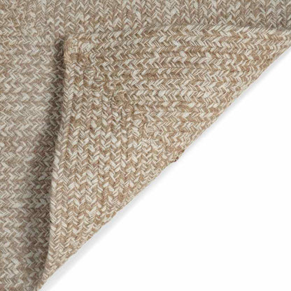 Bereichsteppiche Natürlich und Weiß 240 x 240 cm Jute