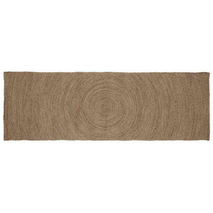 Bereichsteppiche Rechtwinklig Grau 80 x 250 cm Jute
