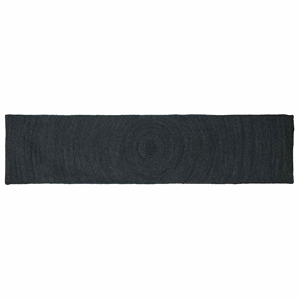 Bereichsteppiche Rechtwinklig Dunkelgrau 60 x 300 cm Jute