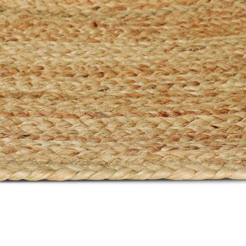 Bereichsteppiche Oval Natur 205 x 305 cm Jute