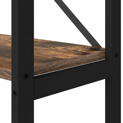 Bücherregal Geräucherte Eiche 40 x 30 x 189,5 cm Holzwerkstoff