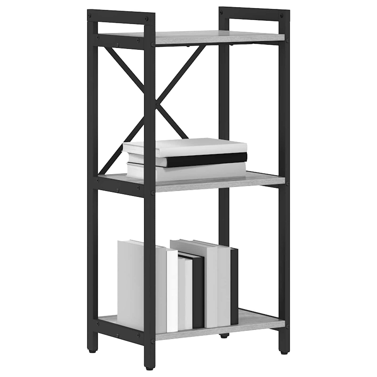 Bücherregal Grau Sonoma 40 x 30 x 85 cm Holzwerkstoff