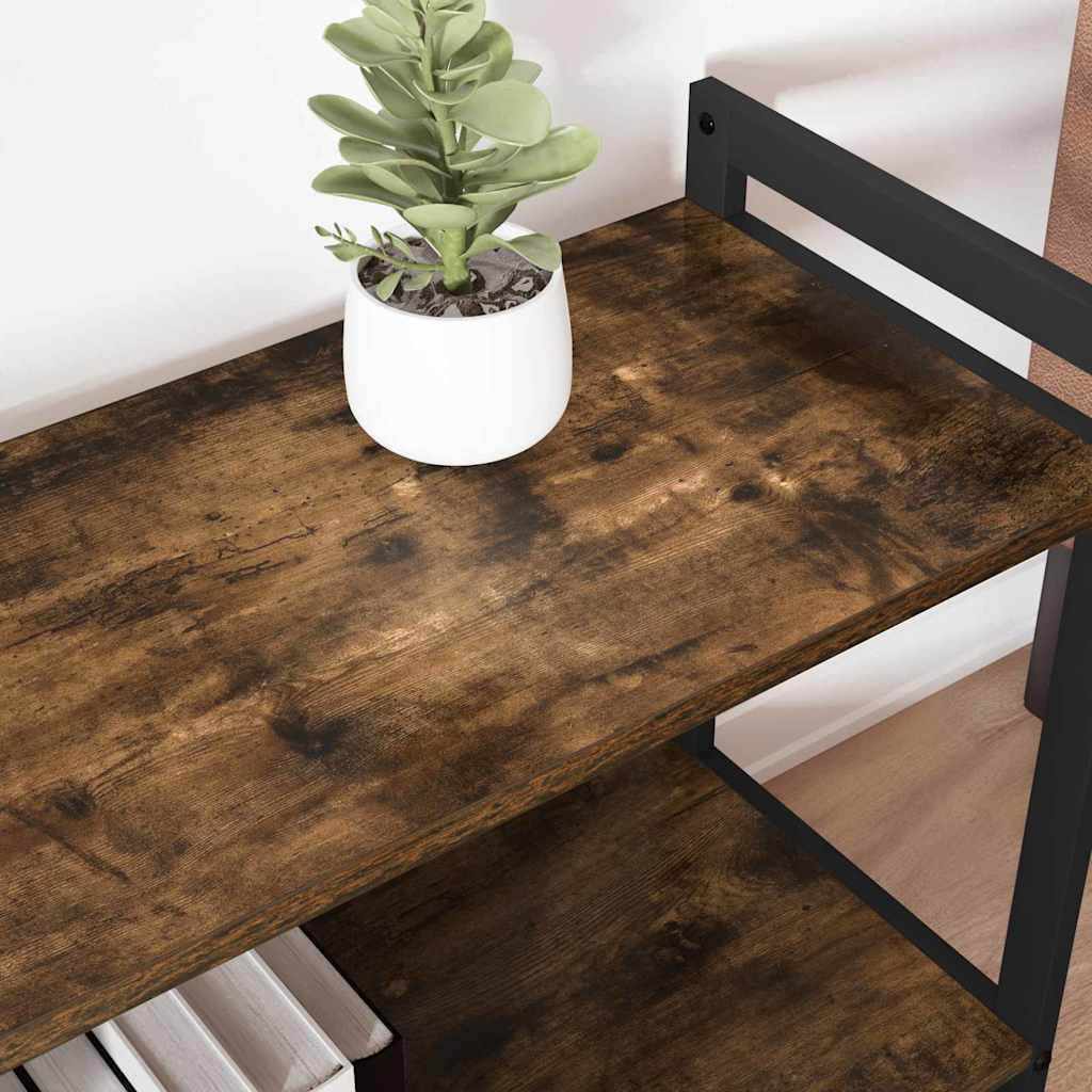 Bücherregal Geräucherte Eiche 60 x 30 x 50 cm Holzwerkstoff