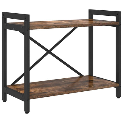 Bücherregal Geräucherte Eiche 60 x 30 x 50 cm Holzwerkstoff