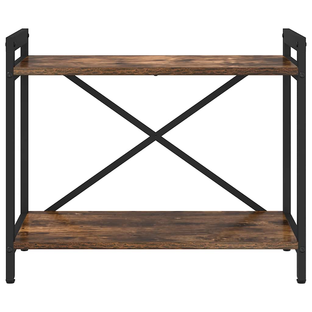 Bücherregal Geräucherte Eiche 60 x 30 x 50 cm Holzwerkstoff