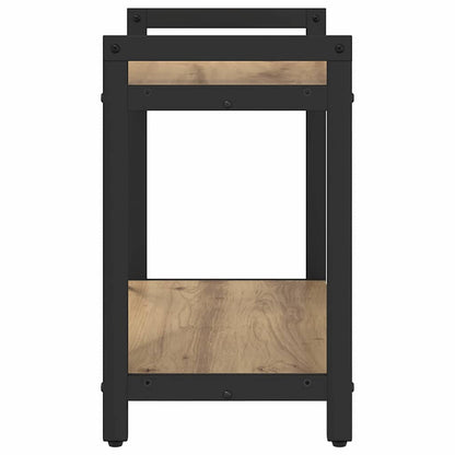 Bücherregal Artisan-Eiche 60 x 30 x 50 cm Holzwerkstoff