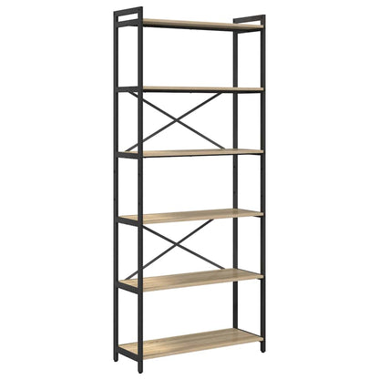 Bücherregal Sonoma-Eiche 40 x 30 x 85 cm Holzwerkstoff