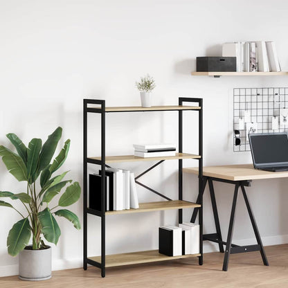 Bücherregal Sonoma-Eiche 80 x 30 x 120 cm Holzwerkstoff