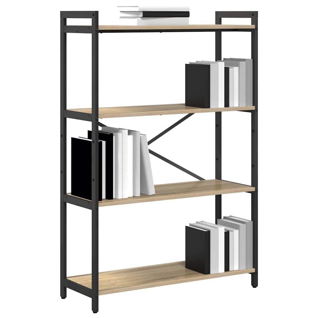 Bücherregal Sonoma-Eiche 80 x 30 x 120 cm Holzwerkstoff