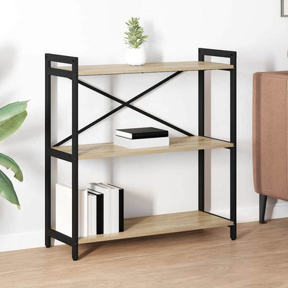 Bücherregal Sonoma-Eiche 80 x 30 x 85 cm Holzwerkstoff