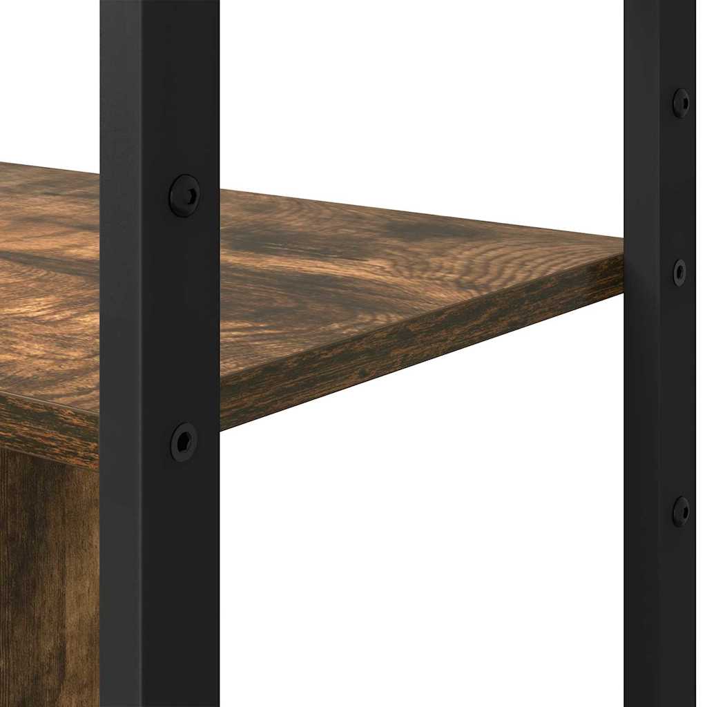 Bücherregal Geräucherte Eiche 80 x 30 x 155,5 cm Holzwerkstoff