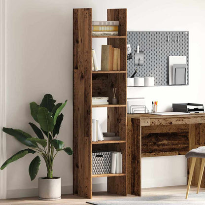 Bücherregal Altholz 40 x 35 x 180 cm Holzwerkstoff
